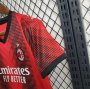 Kids AC Milan 23/24 Home Red Soccer Suit Football Kit (Shirt+Shorts)