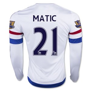 Chelsea LS Away 2015-16 MATIC #21 Soccer Jersey