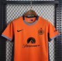 KIDS INTER MILAN 23/24 THIRD ORANGE FOOTBALL KIT(Shirt+Shorts)