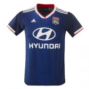 2019-20 Olympique Lyonnais Away Blue Soccer Jersey Shirt