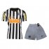 12-13 Santos FC Away Black&White Jersey Kit(Shirt+Shorts)