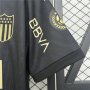 Peñarol 2025/26 Black Soccer Jersey Shirt