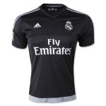 Real Madrid 2015-16 Black Goalkeeper Soccer Jersey