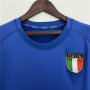 2000 Italy Home Blue Retro Soccer Jersey Football Shirt