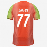 2019-20 JUVENTUS PALACE BUFFON #77 GOALKEEPER SOCCER JERSEY SHIRT