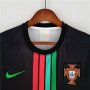 2022 Portugal Concept Black Soccer Jersey Football Shirt