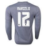 Real Madrid LS Away 2015-16 MARCELO #12 Soccer Jersey