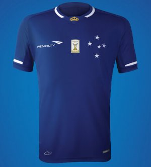 Cruzeiro 15-16 Blue Home Soccer Jersey