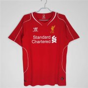14/15 Liverpool Retro Red Soccer Jersey Football Shirt