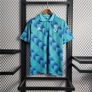 22/23 Juventus Light Blue Polo Shirt