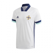 Northern Ireland 2020 Away White Soccer Jersey Shirt