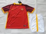 Kids Roma 2015-16 Home Soccer Kit(Shirt+Shorts)