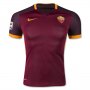 AS Roma 2015-16 Home M. SALAH #11 Soccer Jersey