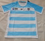 Rugby World Cup 2015 Argentina White-Blue Shirt