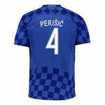 Croatia Away 2016 Perisic 4 Soccer Jersey Shirt