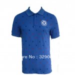 [cheap soccerjerseys]13/14 Chelsea Blue Polo T-Shirt