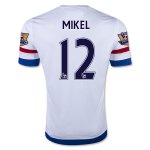 Chelsea 2015-16 Away Soccer Jersey MIKEL #12