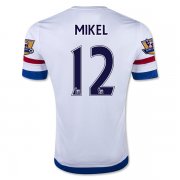 Chelsea 2015-16 Away Soccer Jersey MIKEL #12