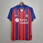 San Lorenzo Soccer Shirt 20-21 Home Blue&Red Soccer Jersey