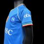 Kids 23/24 Napoli Home Blue Football Kit (Shirt+Shorts)
