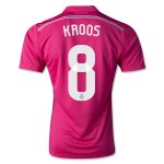 Real Madrid 14/15 KROOS #8 Away Soccer Jersey