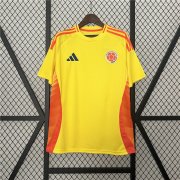 COPA AMERICA 2024 COLOMBIA HOME YELLOW SOCCER JERSEY FOOTBALL SHIRT