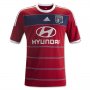 13-14 Olympique Lyonnais #21 Gonalons Away Red Jersey Shirt