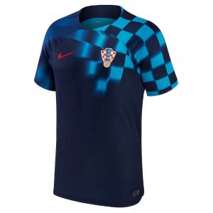 Croatia World Cup 2022 Soccer Shirt Away Blue Football shirt