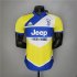 Juventus 21-22 Third Yellow&Blue Soccer Jersey Football Shirt (Player Version)