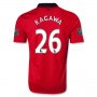 13-14 Manchester United #26 KAGAWA Home Jersey Shirt