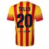13/14 Barcelona #20 TELLO Away Shirt