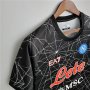 Napoli 21-22 Halloween Special Version Black Soccer Jersey Football Shirt