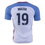 USA Home 2016 MIAZGA #19 Soccer Jersey