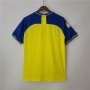 22/23 Riyadh Victory Home Yellow Ronaldo Soccer Jersey Football Shirt