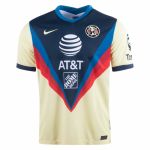 Club America 20-21 Home Yellow Soccer Jersey Shirt