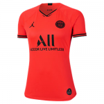 2019-20 PSG Orange Womens' Soccer Jersey Shirt