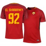 Roma Home 2017/18 Stephan El Shaarawy #92 Soccer Jersey Shirt
