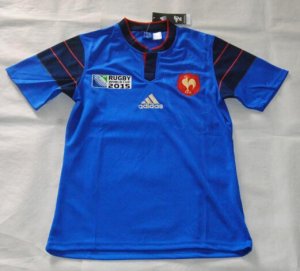 Rugby World Cup 2015 France Blue Shirt