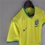 WOMEN'S BRAZIL WORLD CUP 2022 HOME YELLOW SOCCER SHIRT