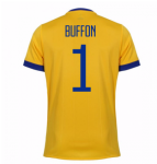 Juventus Away 2017/18 Buffon #1 Soccer Jersey Shirt