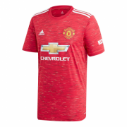 Manchester United 20-21 Home Red Soccer Jersey Shirt