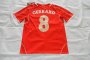 Liverpool Legend Gerrard Home Soccer Jersey Red