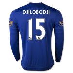 Chelsea LS Home 2015-16 DJILOBODJI #15 Soccer Jersey