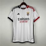 Benfica 23/24 Away White Soccer Jersey Football Shirt