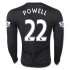 Manchester United LS Third 2015-16 POWELL #22 Soccer Jersey