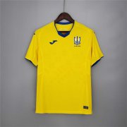 Ukraine Euro 2020 Home Yellow Soccer Jersey Football Shirt