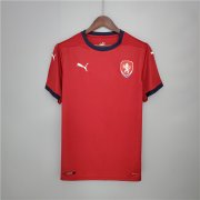 Czech Republic Euro 2020 Home Red Soccer Jersey Football Shirt