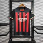 AC Milan 22/23 Home Red&Black Soccer Jersey Football Shirt