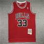 CHICAGO BULLS RED JERSEY PIPEEN #33