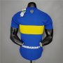 Boca Juniors 21-22 Home Blue Soccer Jersey Football Shirt (Player Version)